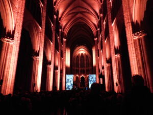 Spectacle son et lumière catédrale Troyes