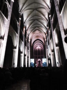 Spectacle son et lumière catédrale Troyes