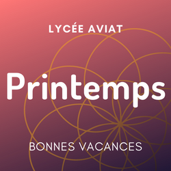 VACANCES DE PAQUES