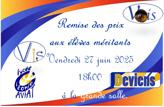Remise des prix